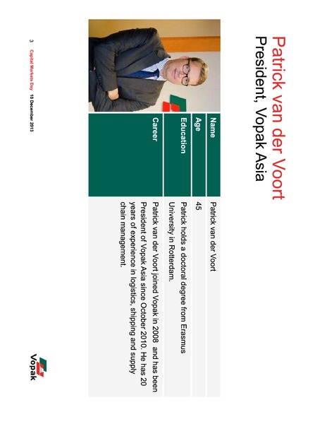 2013 Capital Markets Day – Royal Vopak – slide 3
