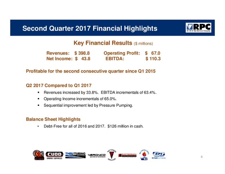 Johnson Rice 2017 Energy Conference – Rpc Inc. – slide 5