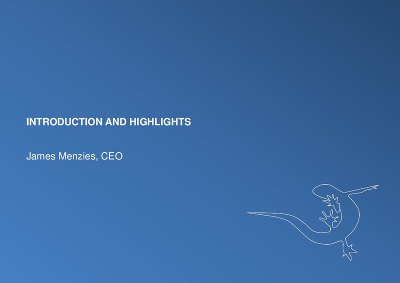 Full year Results – Salamander Energy Plc – slide 3