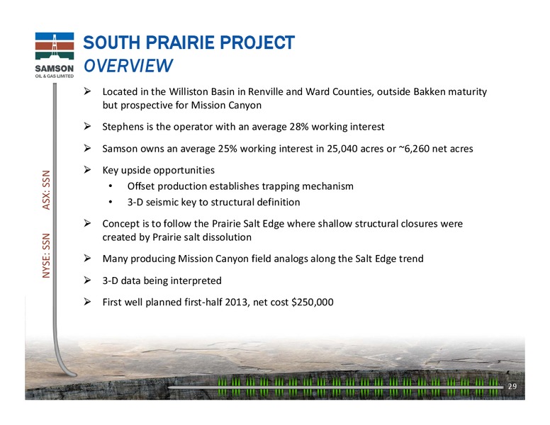 ENERCOM OIL AND GAS CONFERENCE – Samson Oil & Gas Limited – slide 28