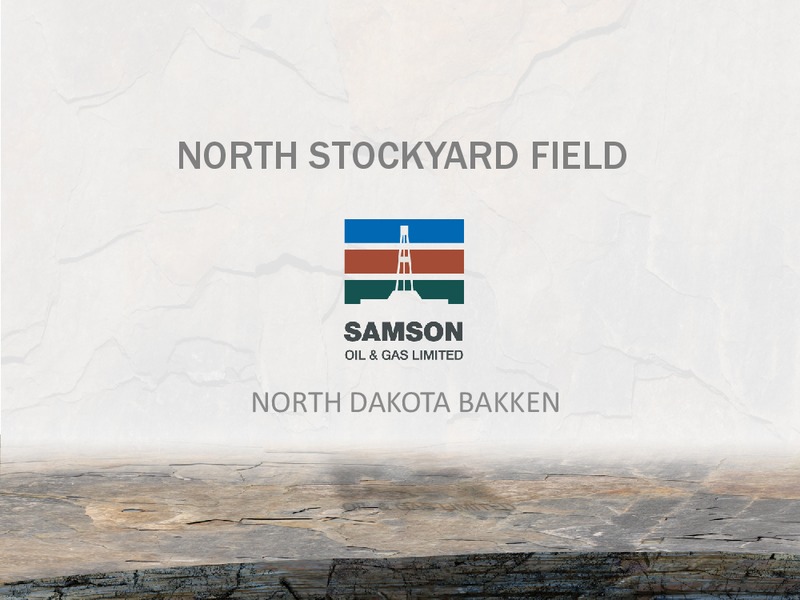 IPAA OGIS NEW YORK CONFERENCE – Samson Oil & Gas Limited – slide 9