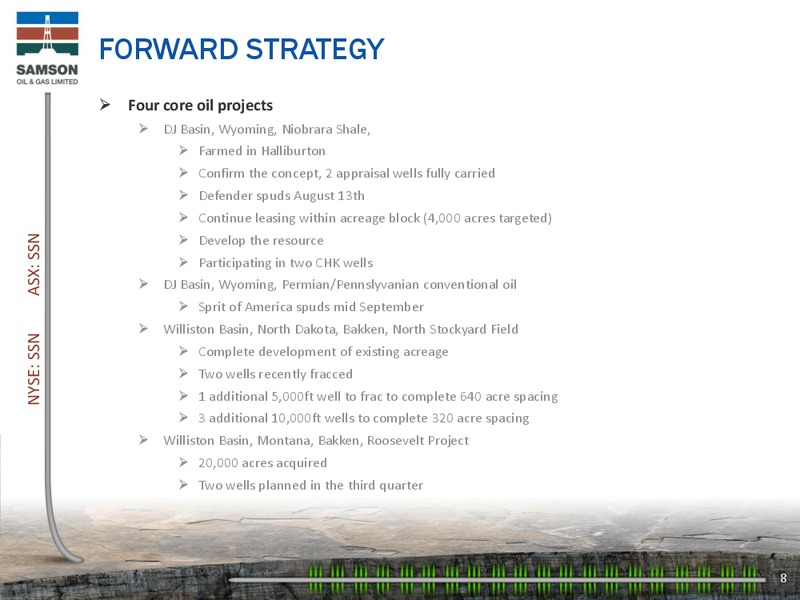 ENERCOMS THE OIL GAS CONFERENCE – Samson Oil & Gas Limited – slide 7