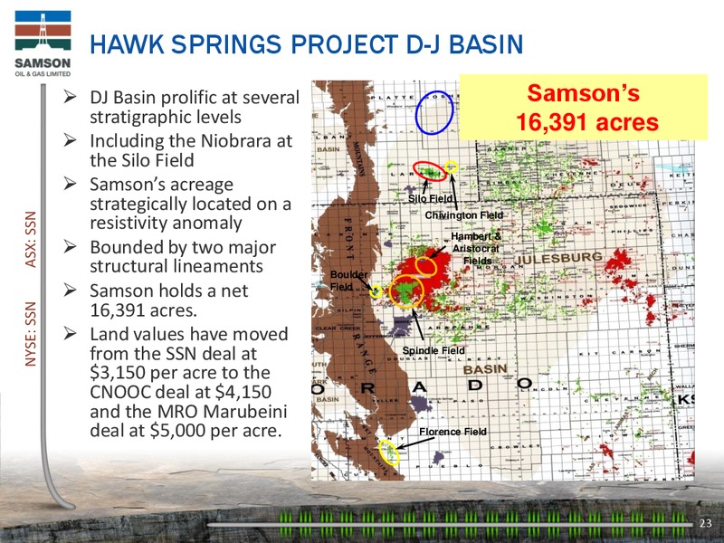 ENERCOMS THE OIL GAS CONFERENCE – Samson Oil & Gas Limited – slide 22