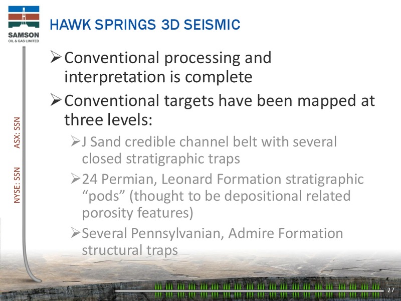 ENERCOMS THE OIL GAS CONFERENCE – Samson Oil & Gas Limited – slide 26