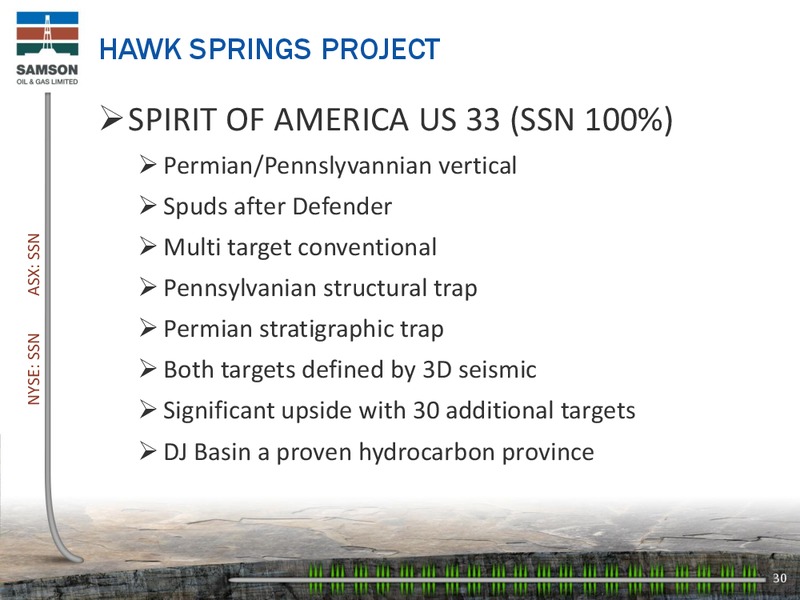 ENERCOMS THE OIL GAS CONFERENCE – Samson Oil & Gas Limited – slide 29