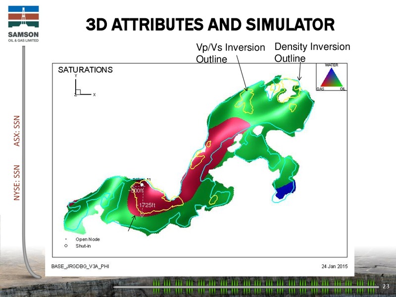 Enercom Presentation San Francisco February 2015 – Samson Oil & Gas Limited – slide 22