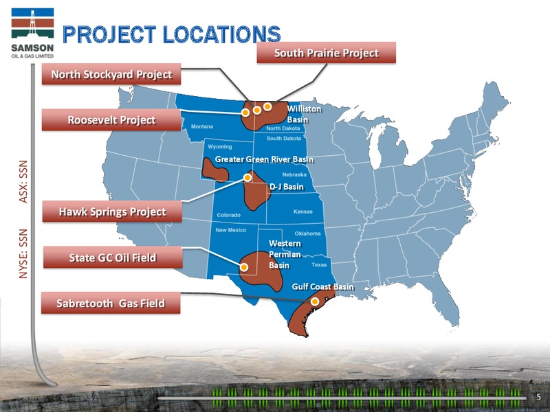 Investor Presentation – Samson Oil & Gas Limited – slide 4