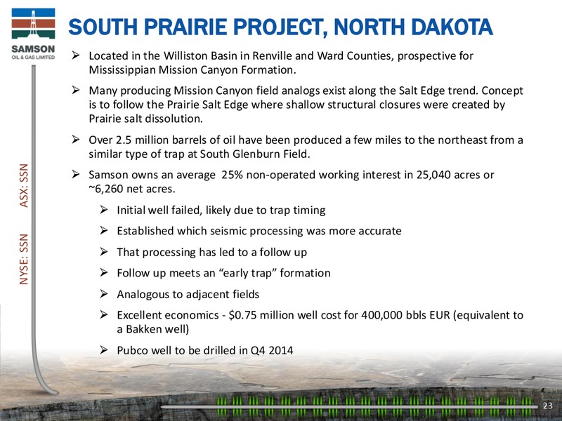 IPAA NEW YORK PRESENTATION – Samson Oil & Gas Limited – slide 22
