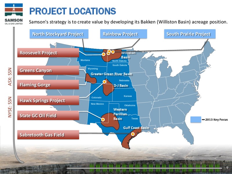 Investor Presentation – Samson Oil & Gas Limited – slide 8