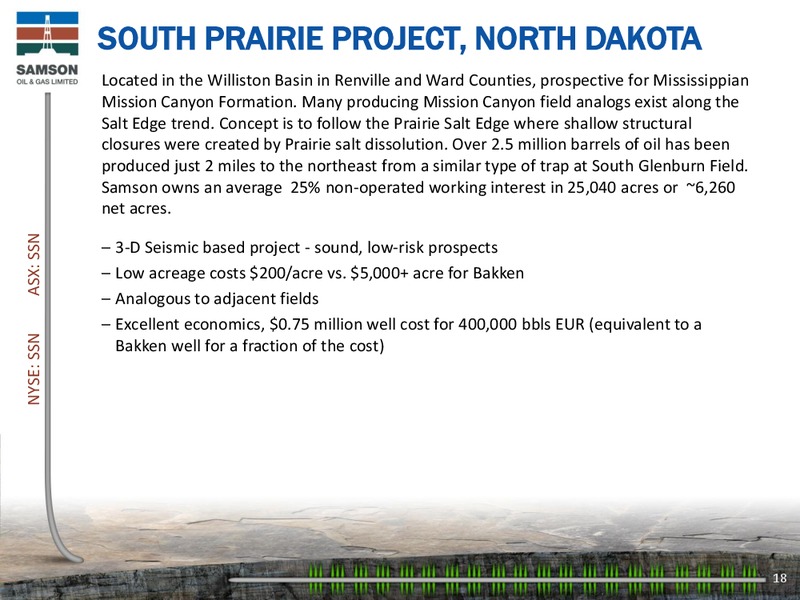 Investor Presentation – Samson Oil & Gas Limited – slide 17