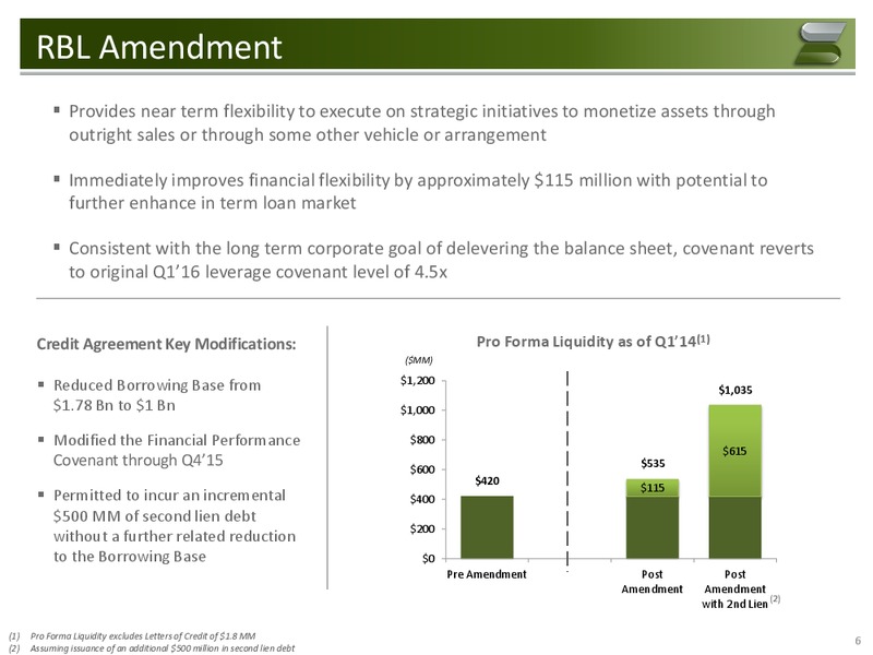 Q1 2014 Conference Call – Samson Resources Company – slide 5