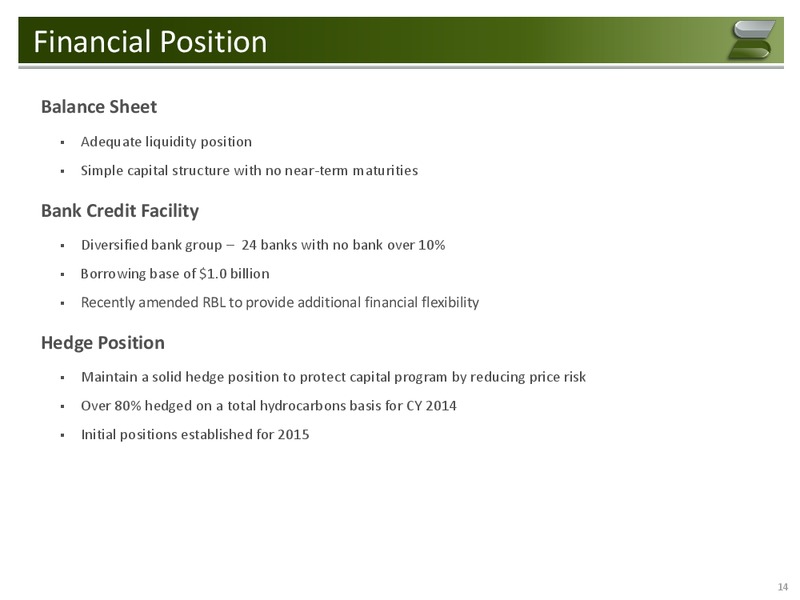 Global Credit Products Conference – Samson Resources Company – slide 13