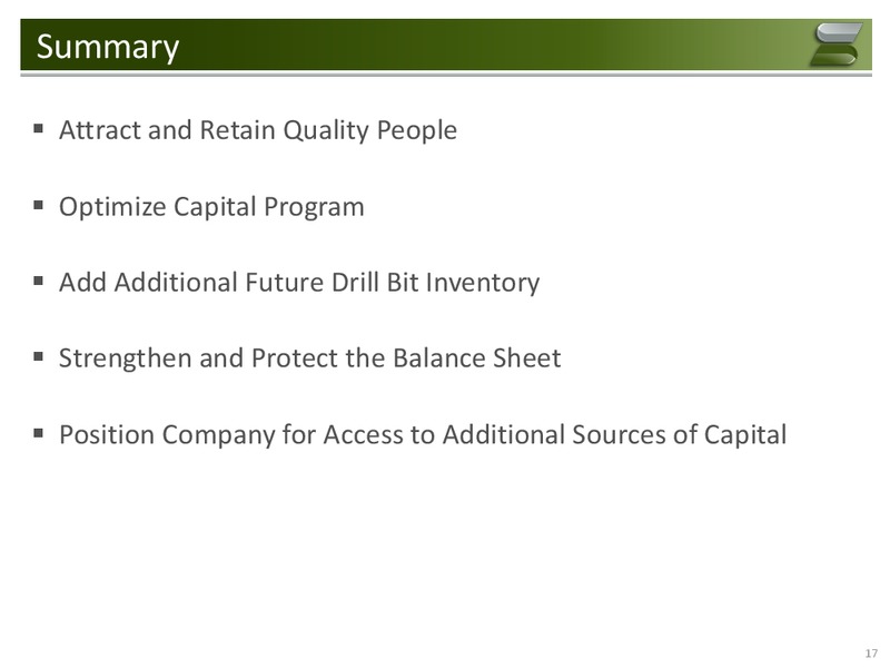 Global Credit Products Conference – Samson Resources Company – slide 16