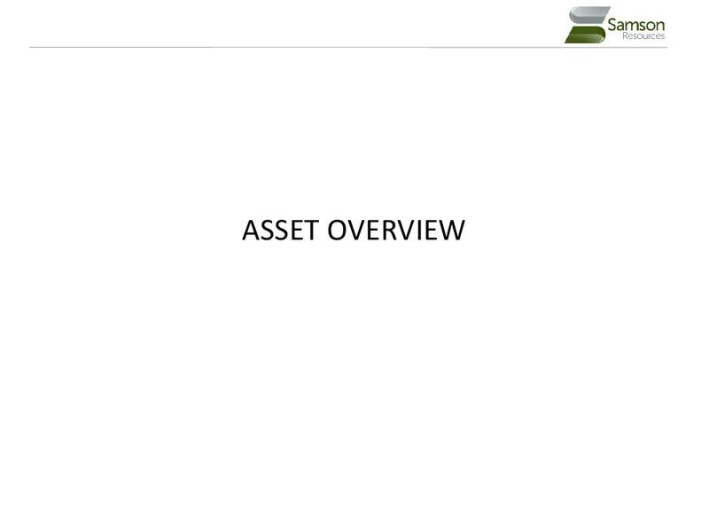 DEUTSCHE BANK LEVERAGED FINANCE CONFERENCE – Samson Resources Company – slide 8