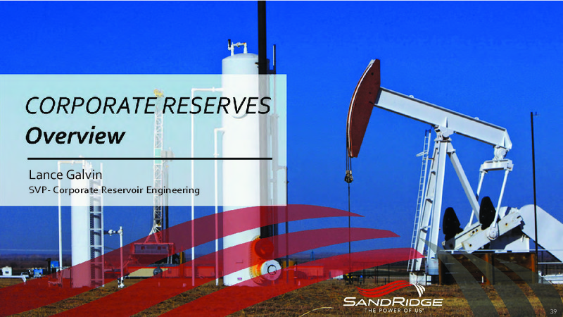 Seventh Annual Investor Analyst Meeting – Sandridge Energy, Inc. – slide 42
