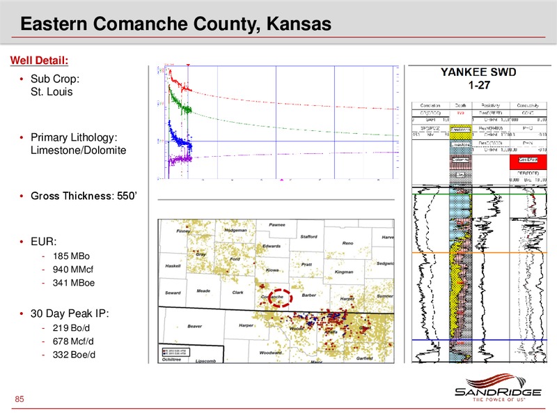 2013 Investor Analyst Meeting – Sandridge Energy, Inc. – slide 84