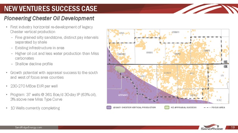 HOWARD WEIL ENERGY CONFERENCE – Sandridge Energy, Inc. – slide 18