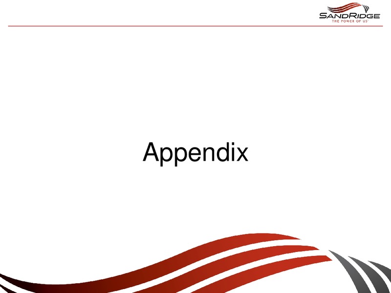 2013 RBC CAPITAL MARKETS ENERGY & POWER CONFERENCE – Sandridge Energy, Inc. – slide 20
