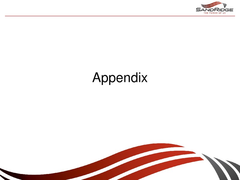 UBS ACCESS: ENERGY 1X1 CONFERENCE – Sandridge Energy, Inc. – slide 18