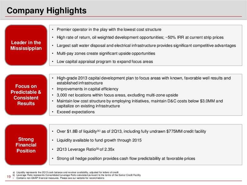 ENERCOMS THE OIL AND GAS CONFERENCE – Sandridge Energy, Inc. – slide 18