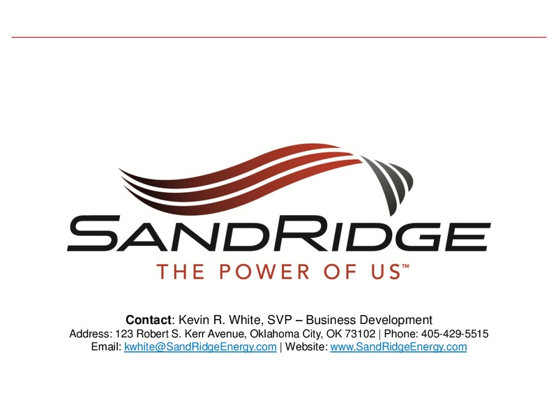 ENERCOMS THE OIL AND GAS CONFERENCE – Sandridge Energy, Inc. – slide 22