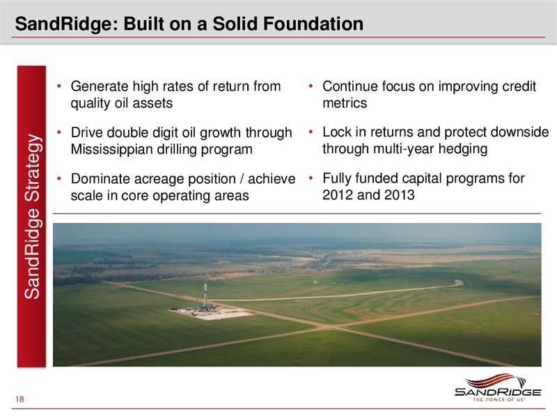 2012 JOHNSON RICE ENERGY CONFERENCE – Sandridge Energy, Inc. – slide 17