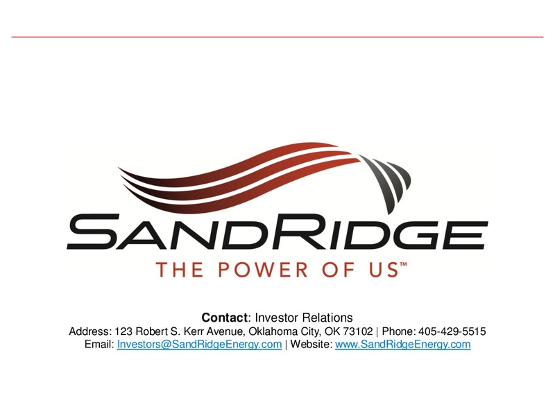 2013 & 2014 GUIDANCE – Sandridge Energy, Inc. – slide 6