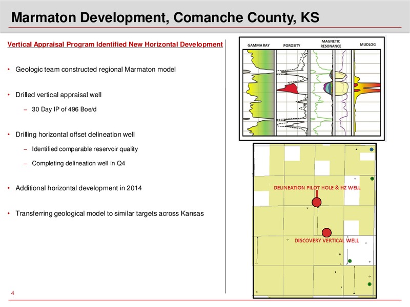 Q3 2013 EARNINGS CALL – Sandridge Energy, Inc. – slide 3
