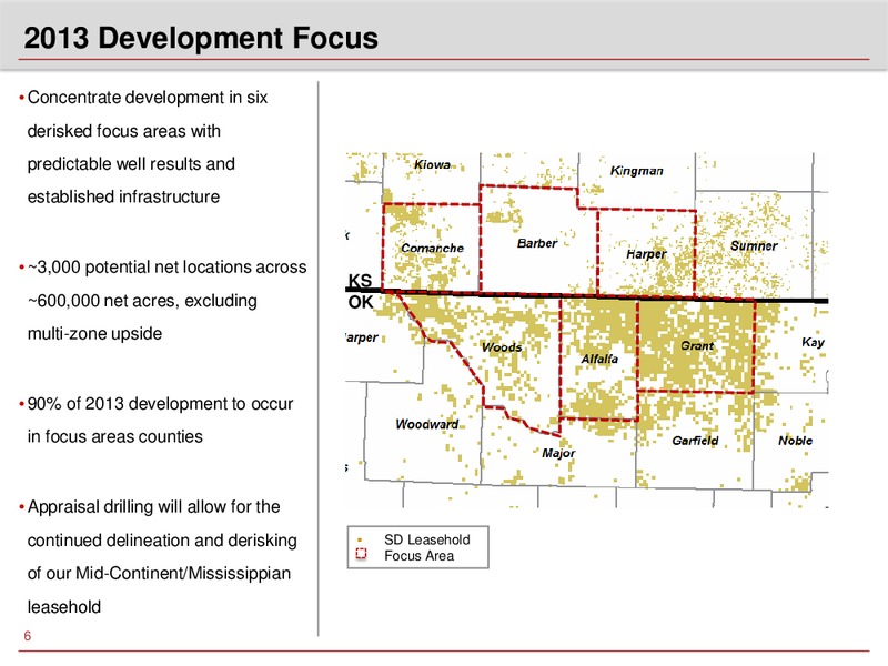 Investor Presentation – Sandridge Energy, Inc. – slide 5