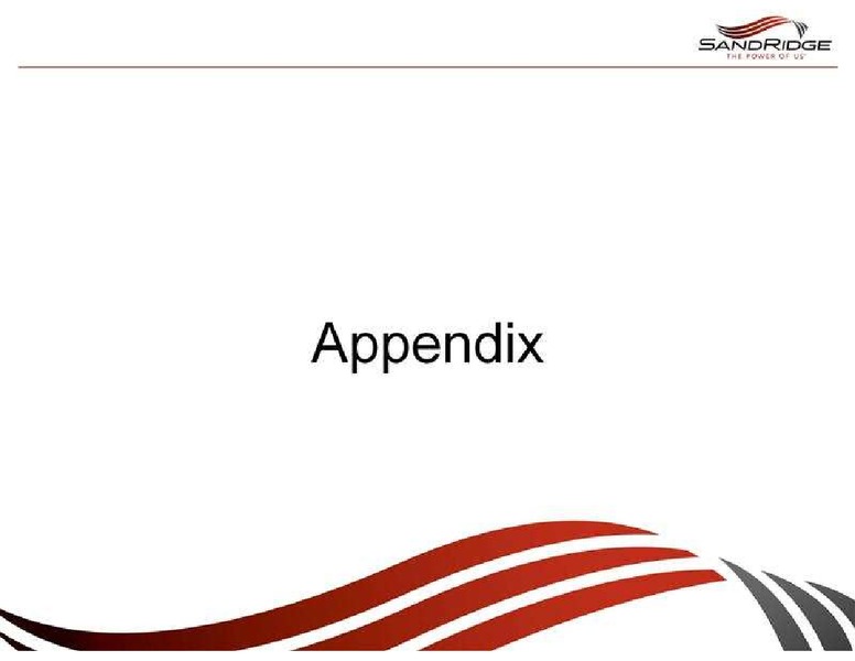 CAPITAL ONE SOUTHCOAST 8TH ANNUAL ENERGY CONFERENCE – Sandridge Energy, Inc. – slide 23