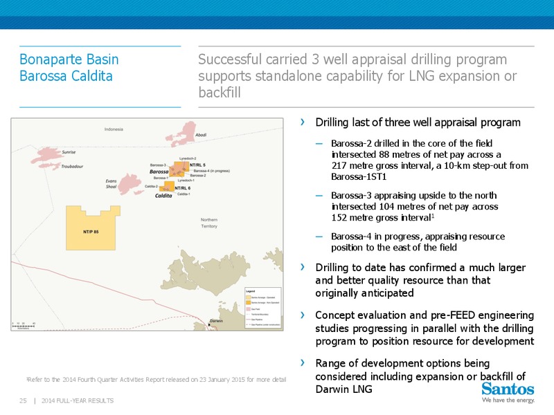 2014 Full Year Results – Santos Limited – slide 24