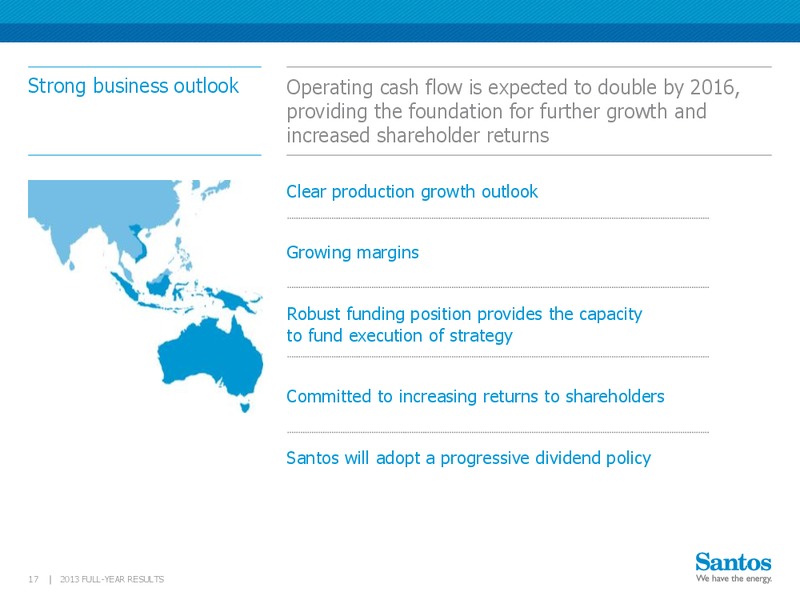 2013 Full year results – Santos Limited – slide 16