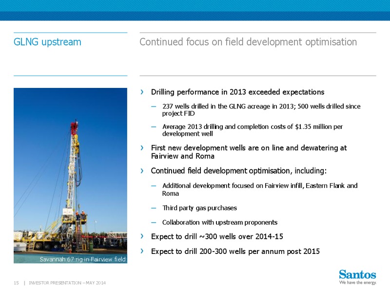 Macquarie Australia Conference – Santos Limited – slide 14