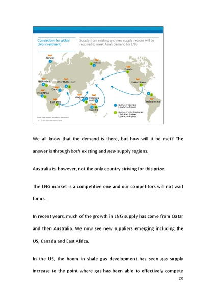 8th Asian LNG Summit 2014 – Santos Limited – slide 20