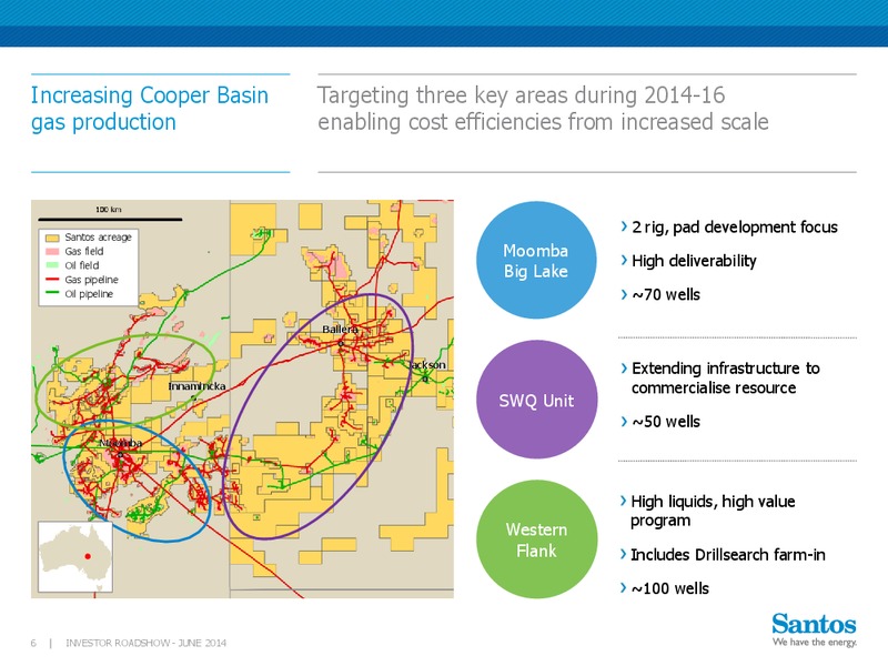 Investor Roadshow – Santos Limited – slide 5