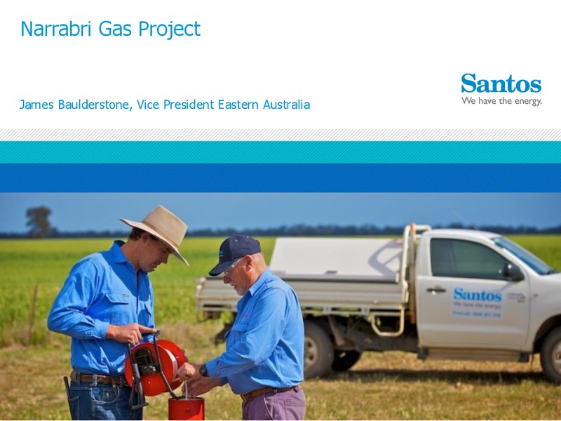 INVESTOR PRESENTATION – Santos Limited – slide 9