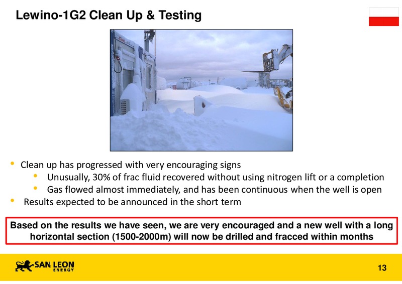 Macquarie Oil and Gas Explorers Conference – San Leon Energy – slide 12