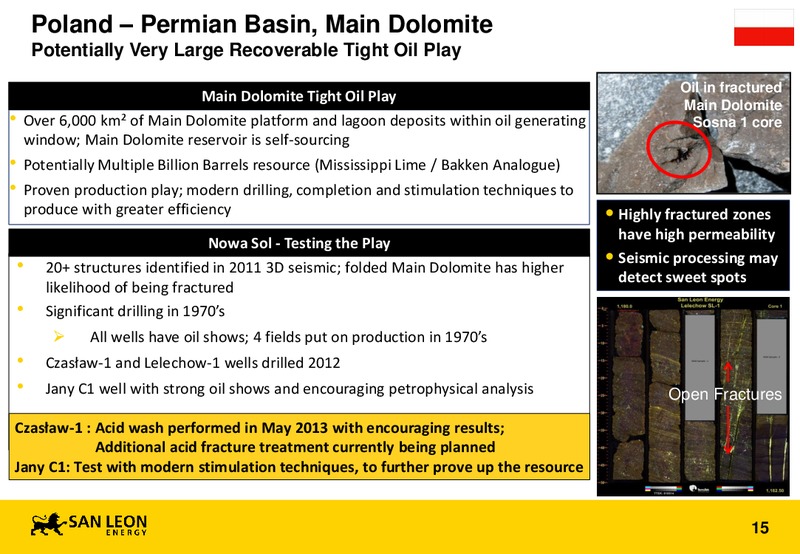 AGM – San Leon Energy – slide 14