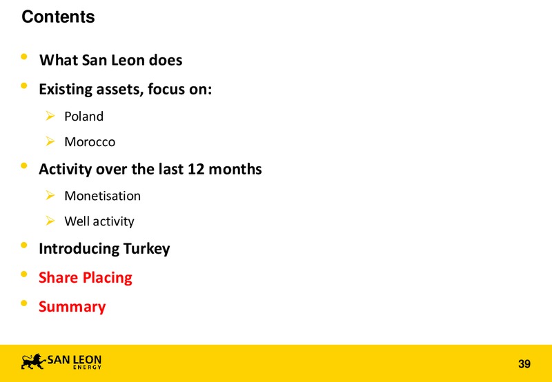 AGM – San Leon Energy – slide 38