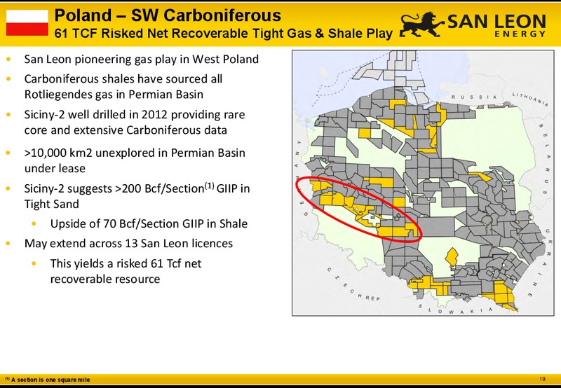 Corporate Presentation – San Leon Energy – slide 18