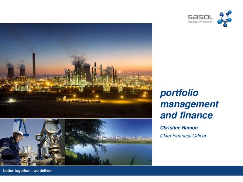 APRIL 2013 INVESTOR STRATEGY – Sasol Limited – slide 11