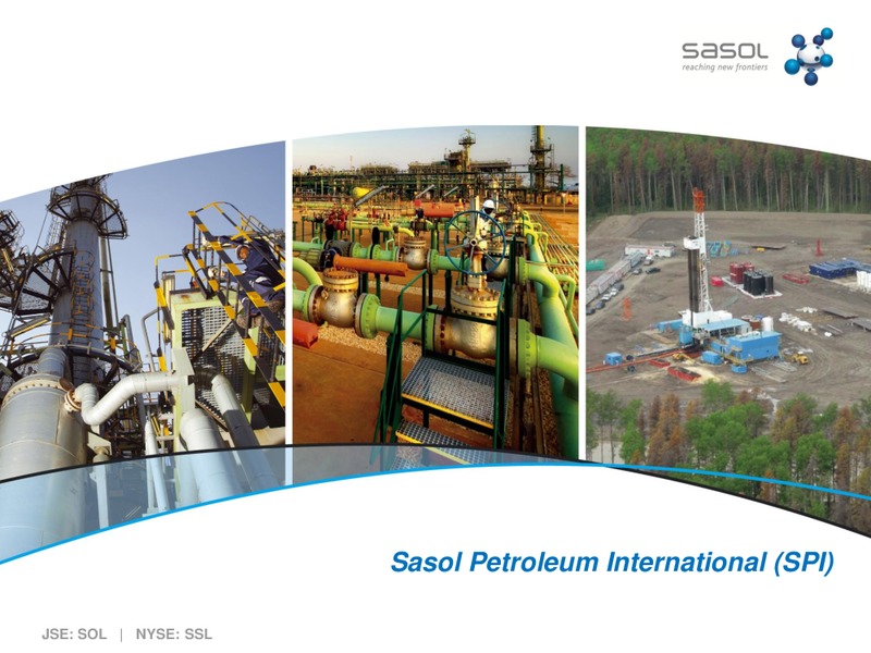 SASOLS RESPONSE TO GAS NEEDS IN SOUTHERN AFRICA – Sasol Limited – slide 6