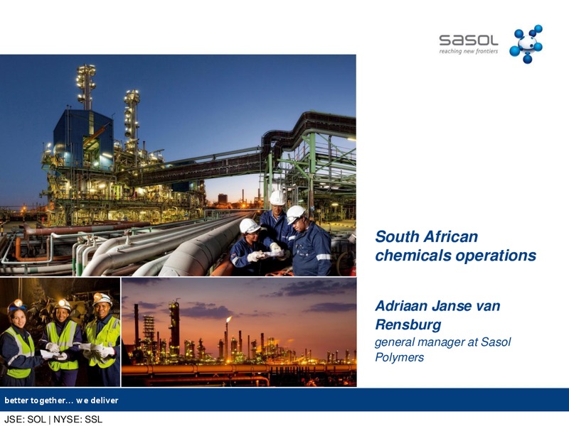 NOVEMBER 2012 INVESTOR PRESENTATION – Sasol Limited – slide 30