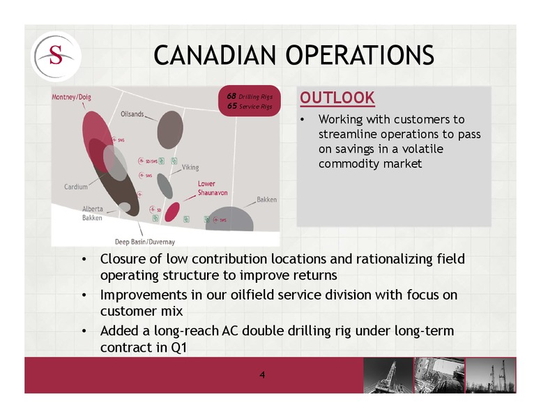 INVESTOR UPDATE – Savanna Energy Services Corp. – slide 3