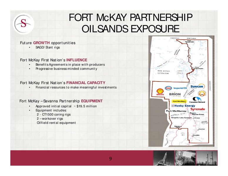 PETERS & CO 18TH ANNUAL ENERGY CONFERENCE – Savanna Energy Services Corp. – slide 9