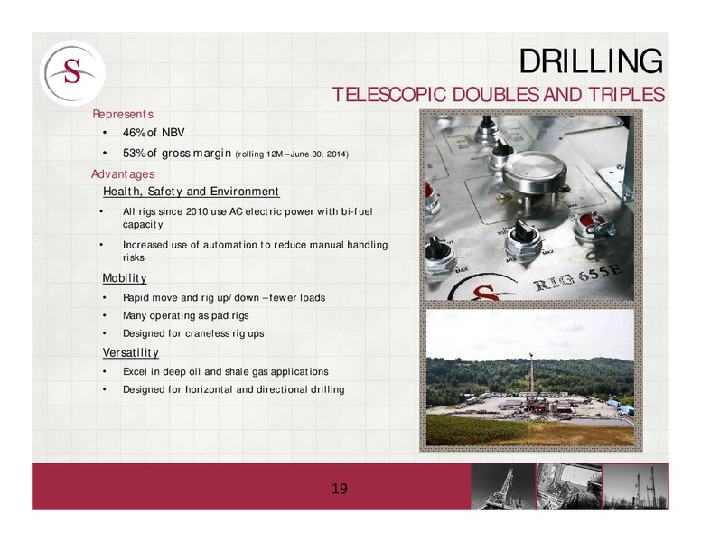 PETERS & CO 18TH ANNUAL ENERGY CONFERENCE – Savanna Energy Services Corp. – slide 19