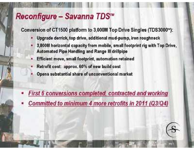 PETERS & CO LIMITED 2011 NORTH ERICAN OIL & GAS CONFERENCE – Savanna Energy Services Corp. – slide 23