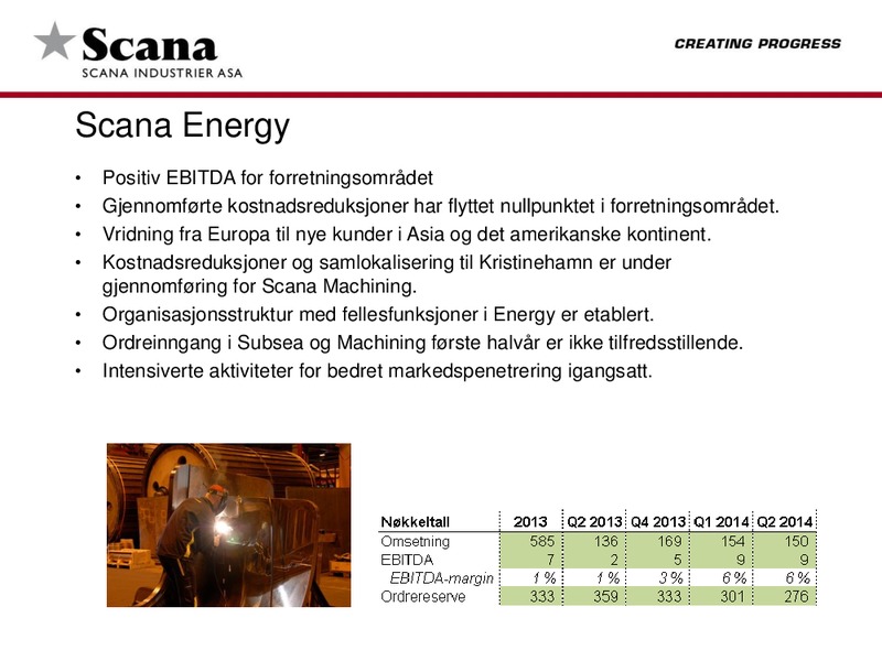 Investor Presentation – Scana Corporation – slide 9