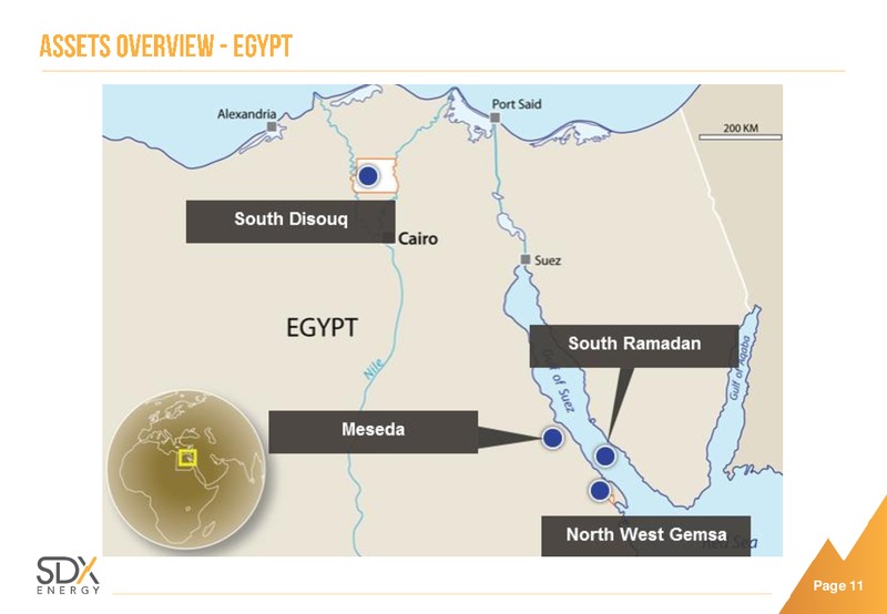 Investor Presentation – SDX Energy, Inc – slide 11