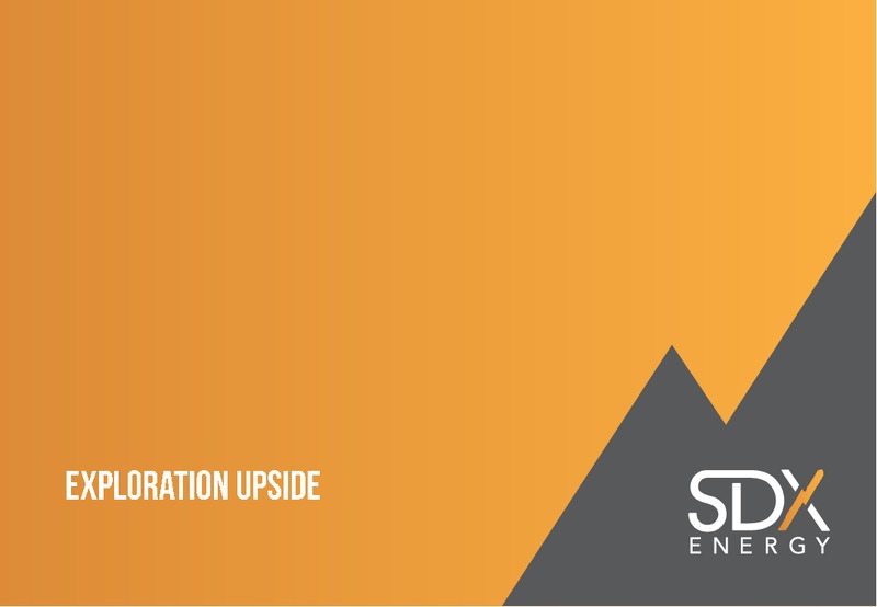 Investor Presentation – SDX Energy, Inc – slide 16